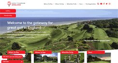 Desktop Screenshot of golftourismengland.com